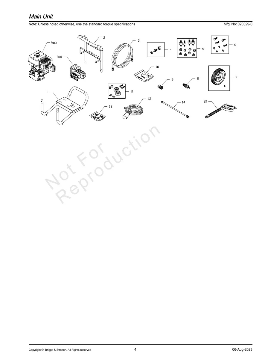 BRIGGS AND STRATTON, 020329-0, IPL.4